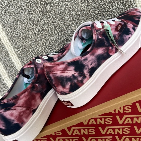 Vans Comfycush Authentic Grunge Wash Multi / Tiedye Men’s - Picture 15 of 16